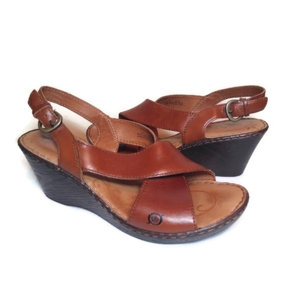 born wedge shoes